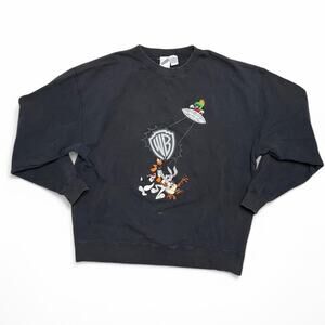 Vintage 90’s Sweatshirt Warner Brothers Looney Tunes  Marvin crewneck Men’s XL